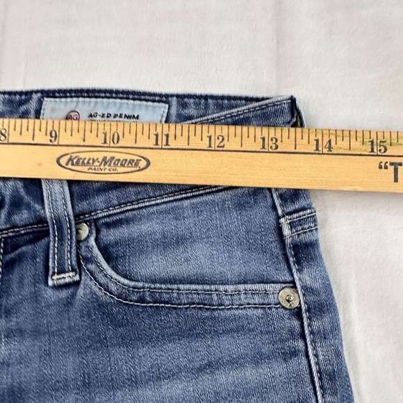 AG Adriano Goldschmied Jeans Women 25R Blue The Farrah Skinny High Rise Skinny - Picture 9 of 9